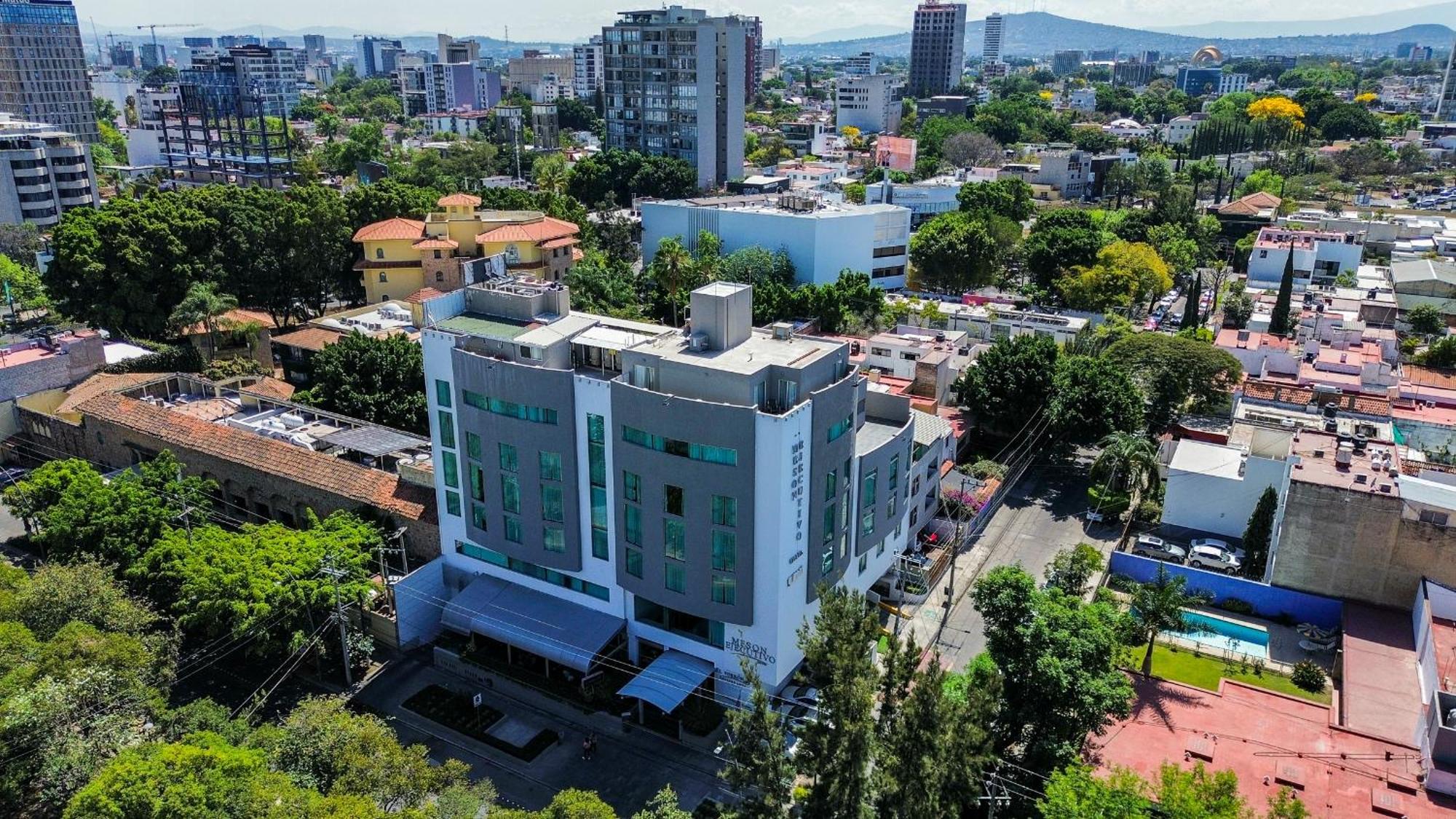 Hotel Meson Ejecutivo Guadalajara Minerva - Av Mexico Esterno foto